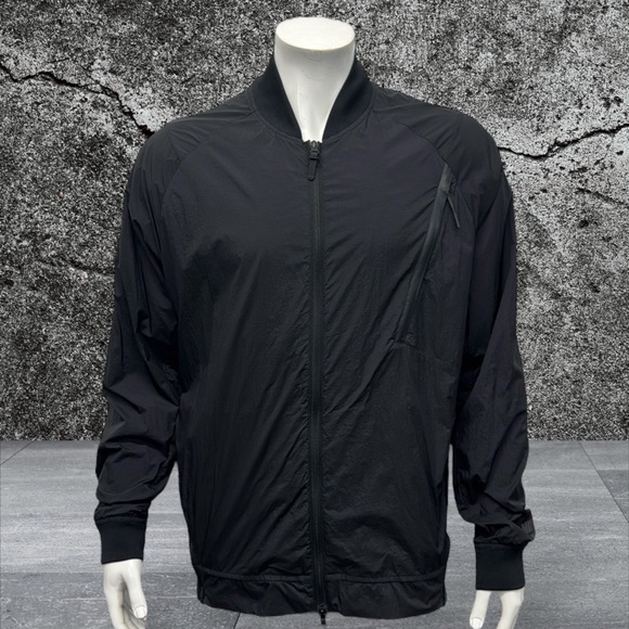 Nike Tech Hypermesh Varsity Athletic Performance Black Vented Track Jacket XL - Picture 3 of 14